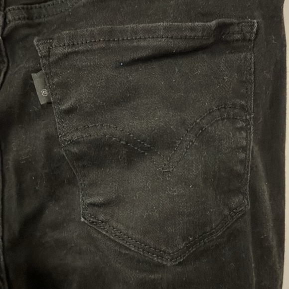 Lightly worn black Levi Strauss & Co Classic Bootcut size 6 jeans - Picture 8 of 15